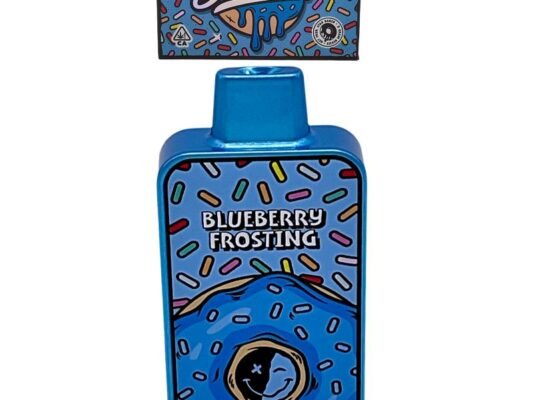 blueberry frosting donut fryd​