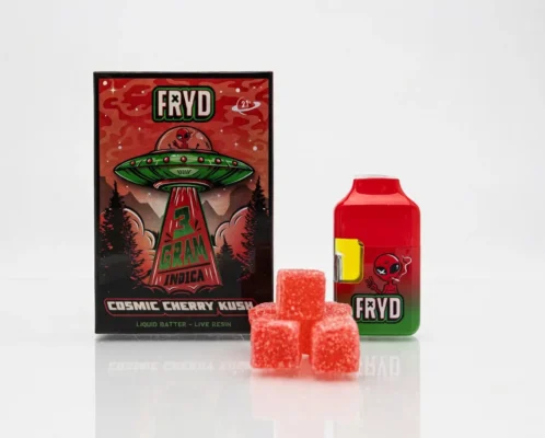 fryd 3g cosmic cherry kush disposable 