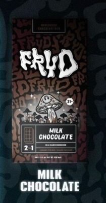 fryd milk chocolate mushroom bar