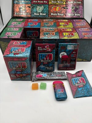 fryd pink pusha pop + blue razz gushers
