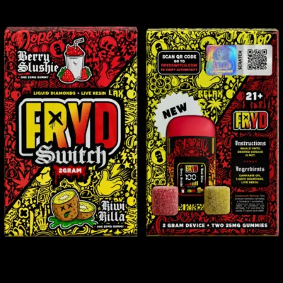 fryd kiwi killa + berry slushie