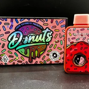 fryd donuts strawberry glaze