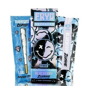 blueberry zlushie with preroll