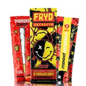 strawberry lemoncello fryd with preroll