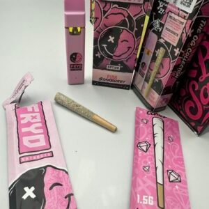 fryd pink starburst with preroll