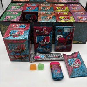 fryd pink pusha pop + blue razz gushers