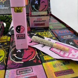 fryd pink starburst with preroll
