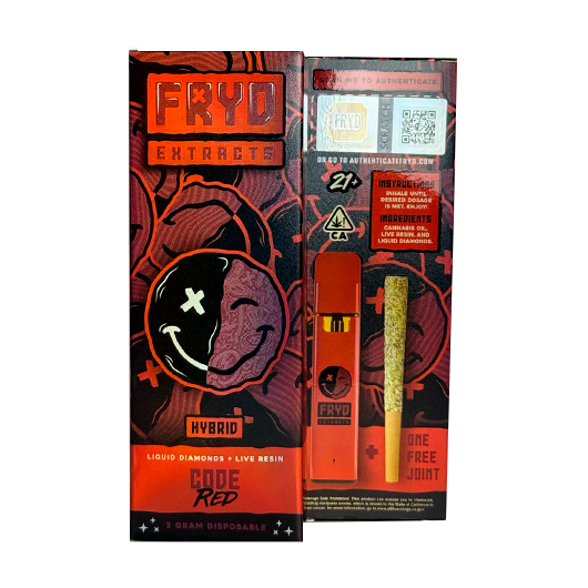 fryd code red with prerolls fryd code red with prerolls