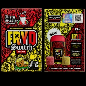 fryd kiwi killa + berry slushie